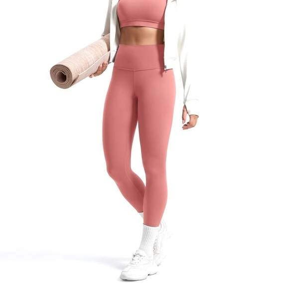 American Eagle Outfitters Pants - American Eagle | The Everything Legging in Mauve Pink Size Large